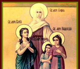 День святых мучениц Веры, Надежды, Любови и матери их Софии (30 сентября). Что это за праздник?