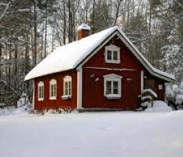Почему  в Швеции сельские дома красят в красный цвет?